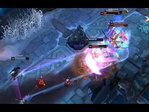 Perfectly aligned Seraphine Ult