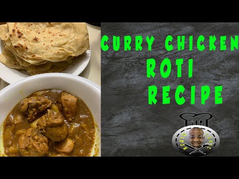 How to Make Curry Chicken and Roti Complete step-by-step Recipe from Start to Finish