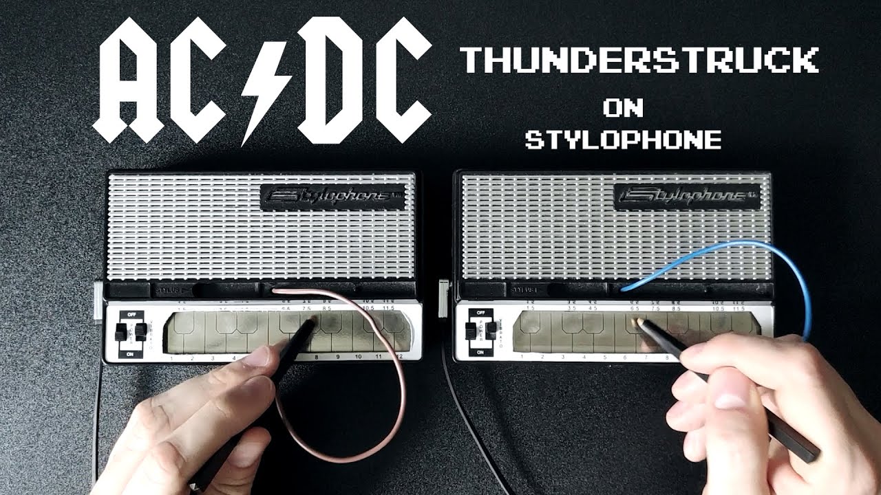 AC/DC - Thunderstruck (Stylophone cover) - YouTube