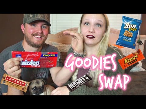 GOODIES SWAP WITH FRIEND FROM NEW YORK│Danielle Ruppert Video
