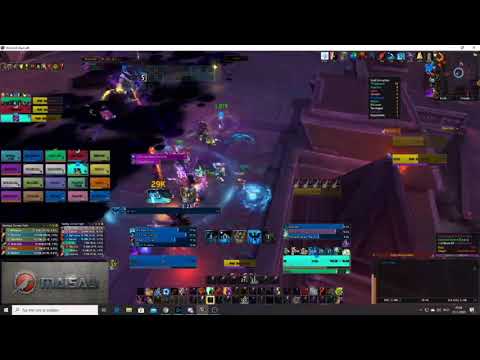 Vexiona mythic Ny'alotha, resto shaman pov