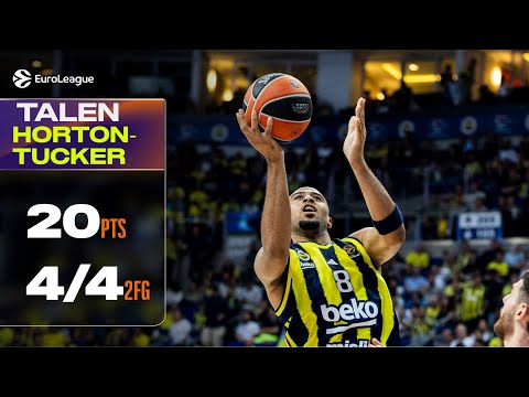 20 Points in 20 Minutes | Talen Horton-Tucker's EuroLeague Debut | Fenerbahce vs Paris Basketball