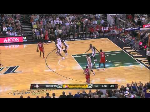 Rodney Hood Hits his First NBA Three Point