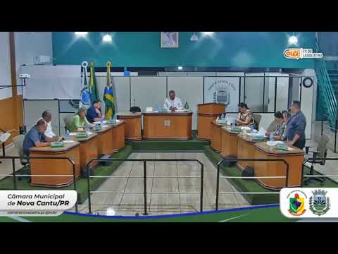 Sessão Extraordinária da Câmara Municipal de Vereadores de Nova Cantu - 22 de Agosto de 2025