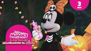 Acampamento fantasma | Minnie Bow Toons, Acampamento da Minnie