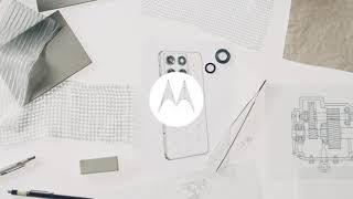 Motorola Pantone 2026: #edge70 in Pantone Cloud Dancer - BTS