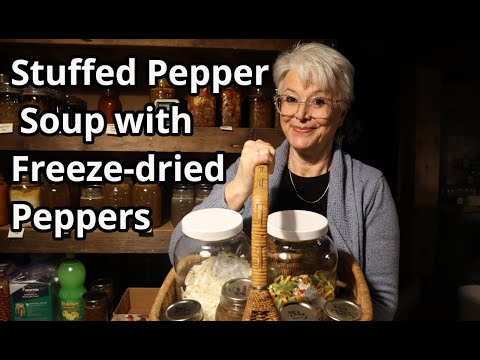 Delicious Stuffed Pepper Soup Recipe using Freeze-Dried Peppers! | Easy & Flavorful