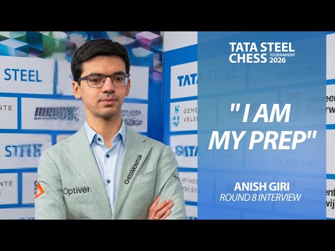 Anish Giri round 8 interview | Tata Steel Masters 2026
