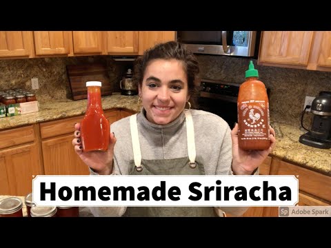 Sriracha Sauce Recipe From Scratch!