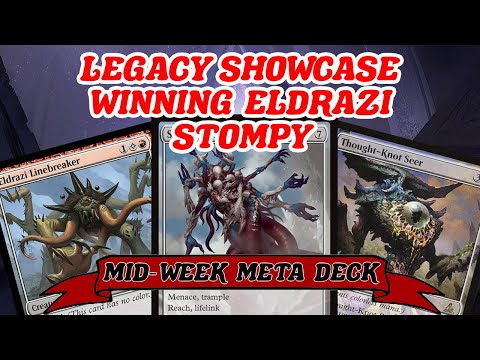 LEGACY SHOWCASE WINNING ELDRAZI STOMPY! Colourless Eldrazi Aggro MTG