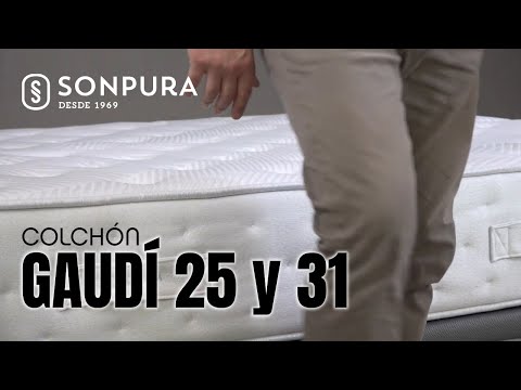 Video - Colchón Gaudi 25 y 31 cm. de Sonpura 