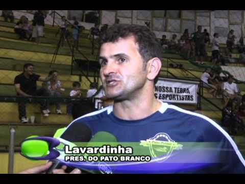 Amistoso entre Pato Futsal e Cascavel é interrompido pela forte chuva