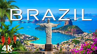 Brazil 4K UHD 🇧🇷 Rio de Janeiro, Copacabana & Turquoise Coastal Paradise