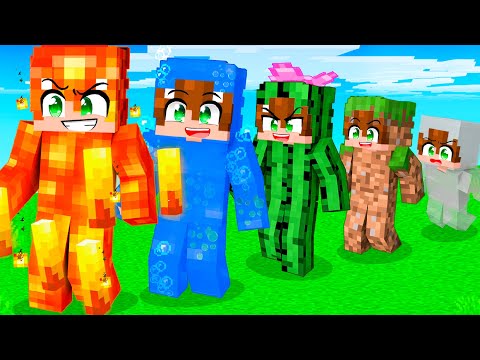 Evolucionando como Elemental en Minecraft!