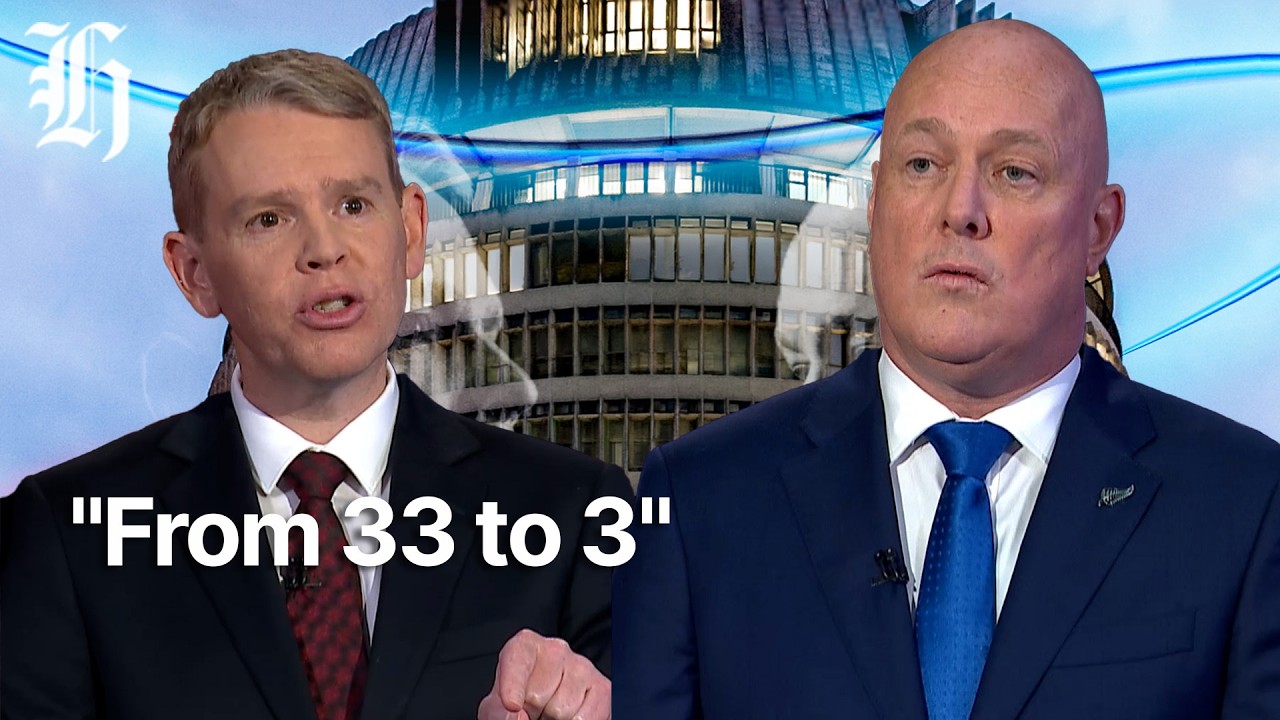 Luxon grilled over axed pay equity claims in leaders' debate