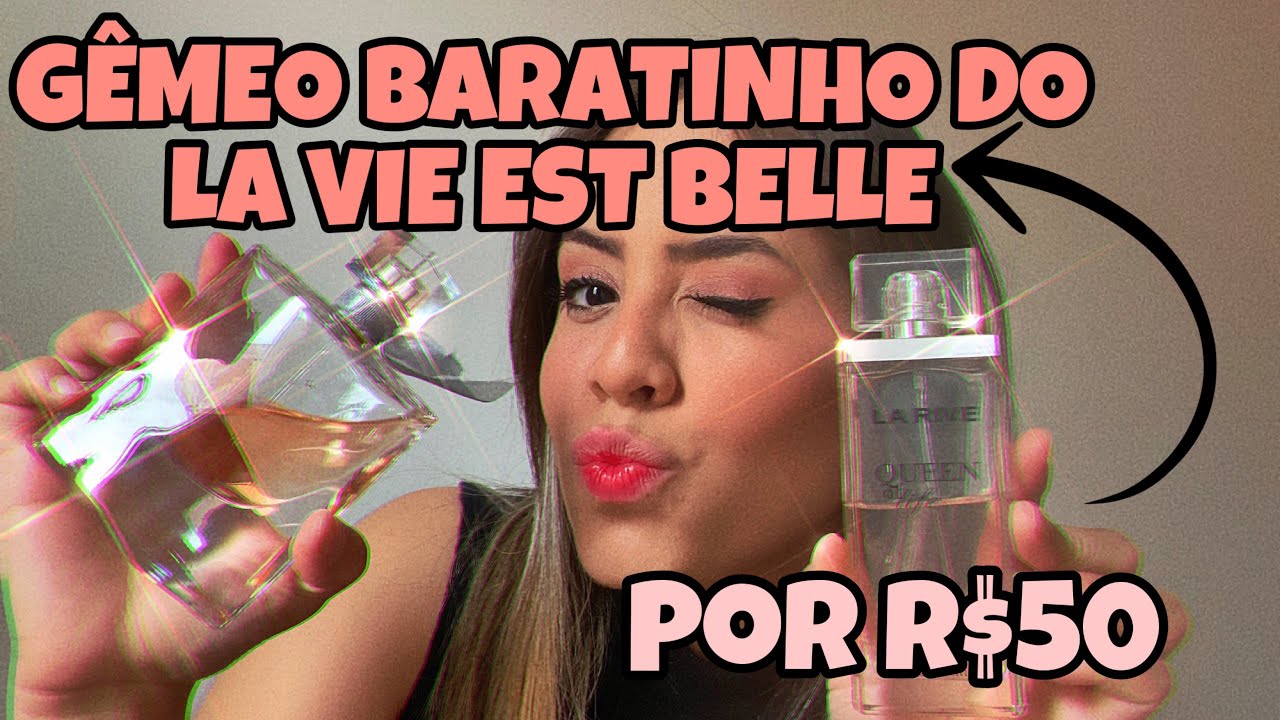 FIQUE COM CHEIRINHO DE LA VIE EST BELLE (LÂNCOME) USANDO O SEU GÊMEO BARATINHO! por @CLICKDAJU