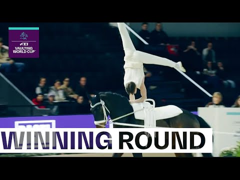 A Double Win for Quentin 🏆 | Male Freestyle Test | FEI Vaulting World Cup™ Final 2025