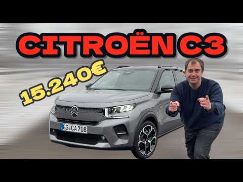 Citroën C3 MAX Turbo 100 - Mehr Auto braucht keiner für unter 20.000€ | Test - Review - Alltag - 4K
