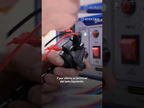 Teste de bobina de encendido en equipo de prueba BT010