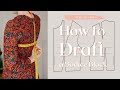 Step by Step Bodice Block Tutorial  | How to Start Drafting Your Own Patterns | Thrills and Stitches