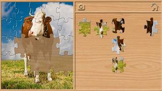 ๐ด๐ฎ 14 Farm Animal Jigsaw Puzzles - Animals Puzzles for Kids Walkthrough