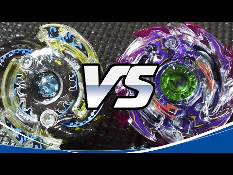 Fang Fenrir .P.At vs Tornado Wyvern .4G.At - [Beyblade Burst] - ベイブレードバースト