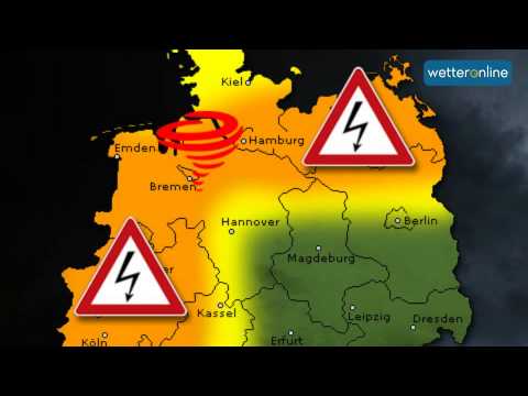 wetteronline.de: Neue Unwetter drohen (28.8.2015)
