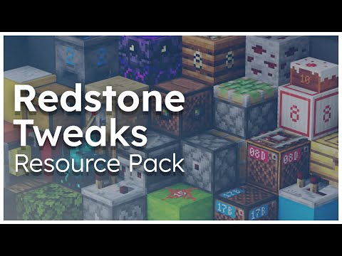 Redstone Tweaks 2.0 | Minecraft Redstone Resource Pack | 1.20.x