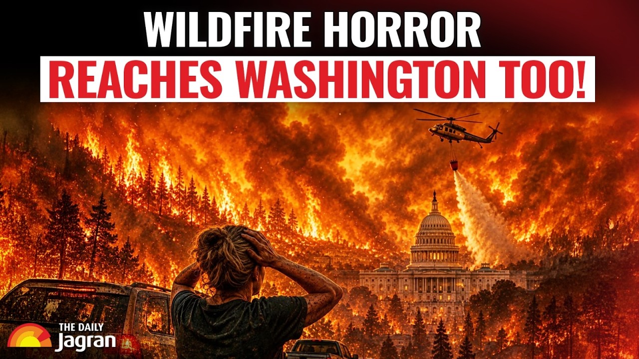 Washington Wildfires Turn Sky Black, Mass Evacuations As Flames  Rage Out of Control | TDJ GLOBAL