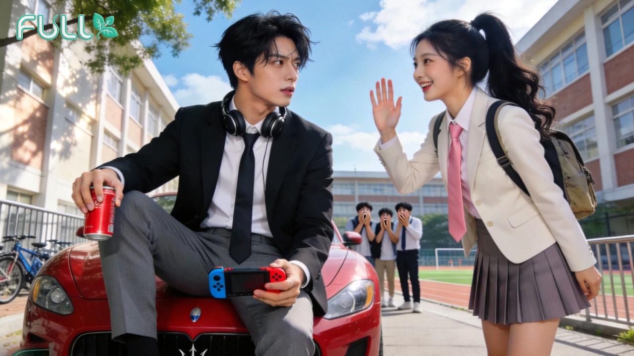 No one dares approach icy e-sports CEO—only female student says hi with warmth!Love begins instantly