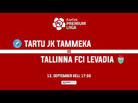 TARTU JK TAMMEKA - TALLINNA FCI LEVADIA, A. LE COQ PREMIUM LIIGA 27. voor