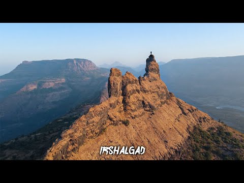 The Breathtaking views of "IRSHALGAD FORT" | Irshalgad trek full Details