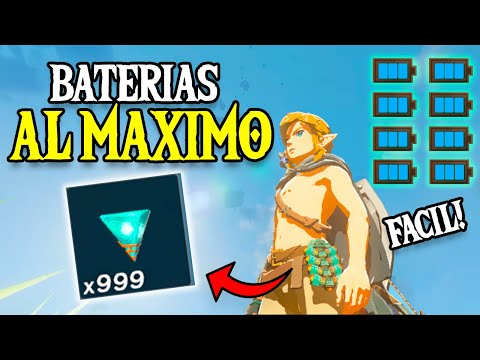 ✨ How to MAXIMIZE BATTERIES in Zelda Tears of The Kingdom!
