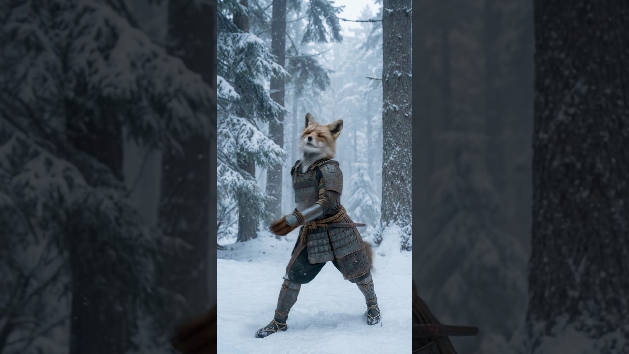 When the Shogun leaves early on a Friday 🦊🕺⚔️