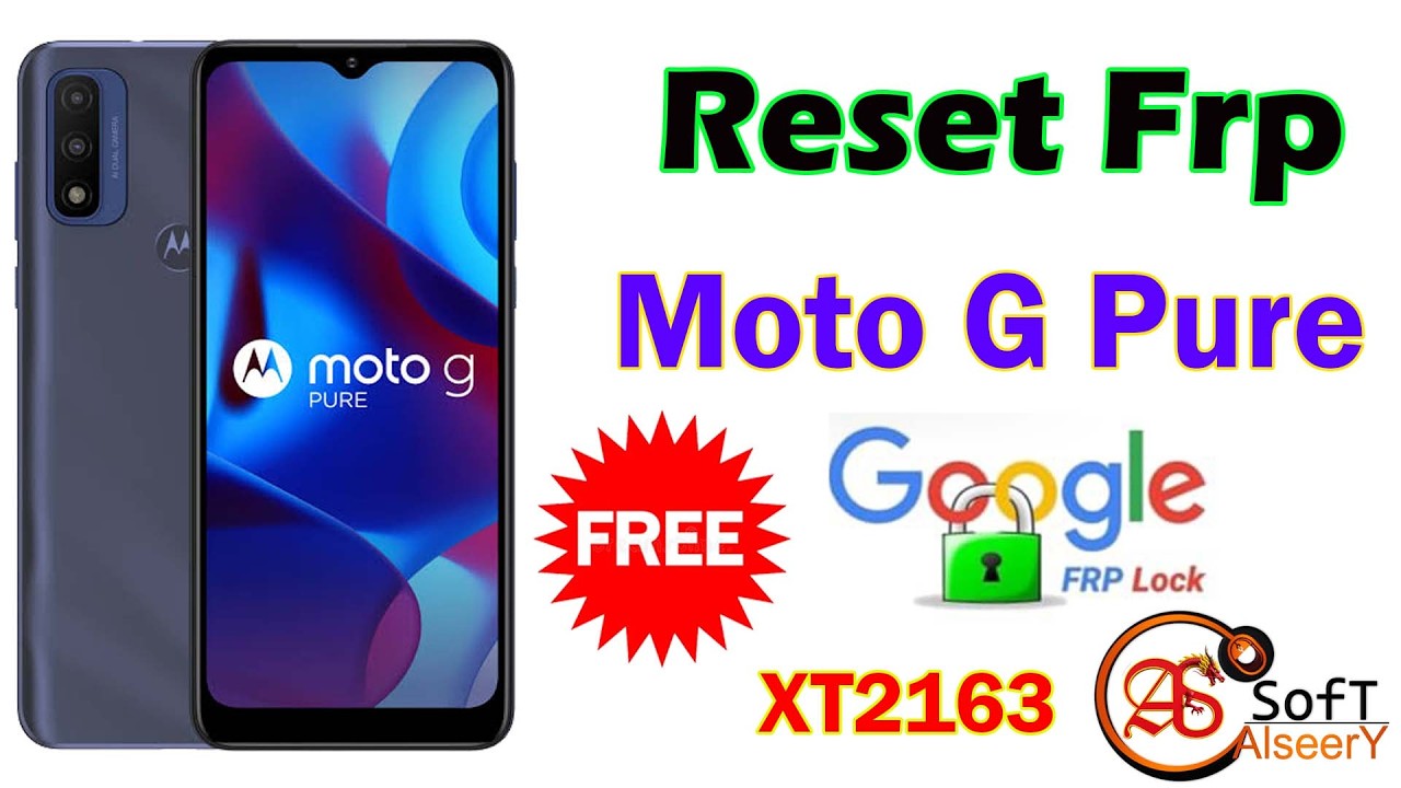 New Bypass Frp Motorola Moto G Pure | XT2163 google account