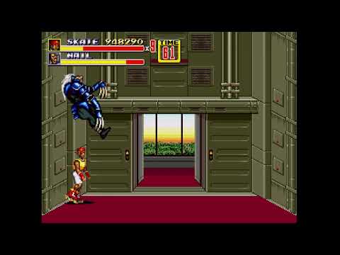 SoR2 -- Skate, no death elevator of stage 8