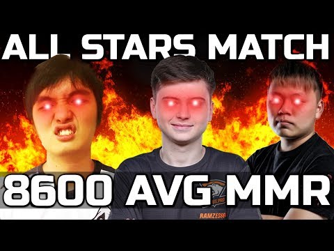 Highest 8600 Average MMR Ever Game in Dota 2 - "Allstars" Match