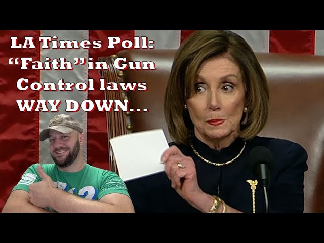 Californians are LOSING faith in their GUN CONTROL laws... Hell is FROZEN SOLID...