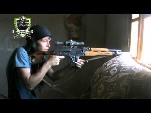 قنص عناصر النظام في اللواء 93 من قبل كتائب معاوية في ريف الرقة