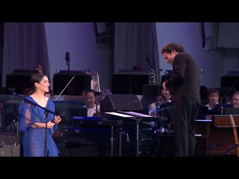 Natalia Lafourcade & Gustavo Dudamel @ Hollywood Bowl