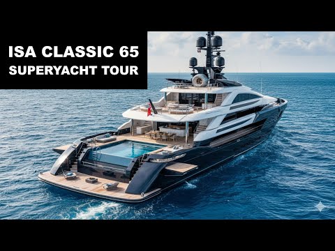 Inside the 65m ISA Classic Superyacht: Next-Level Luxury