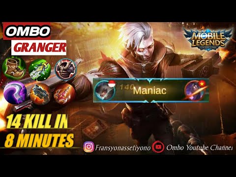 GRANGER GAMEPLAY BEST BUILD ROTASI TERBARU - Mobile Legends