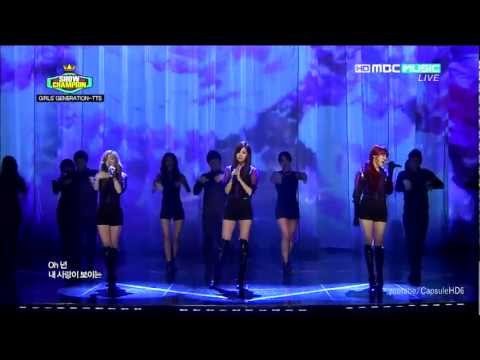 (SNSD) TaeTiSeo_Baby steps (Comeback stage) @ Show Champion [120508]