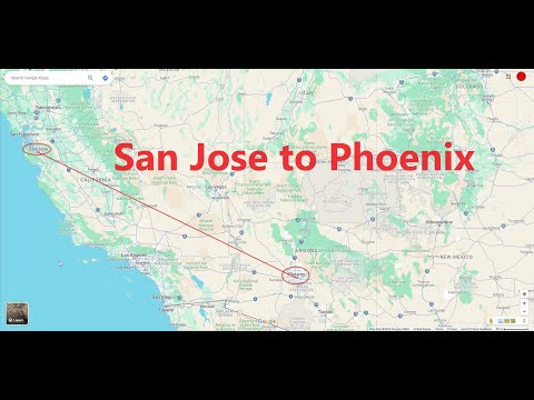 San Jose to Phoenix Trip