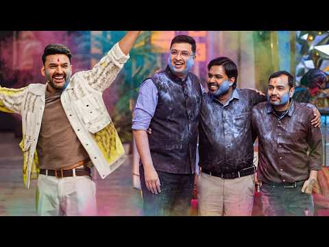 Holi Ki Comedy Pathshala - Khan Sir, NV Sir and Alakh Sir | Kapil Sharma | TGIKS | Bacha Hua Content