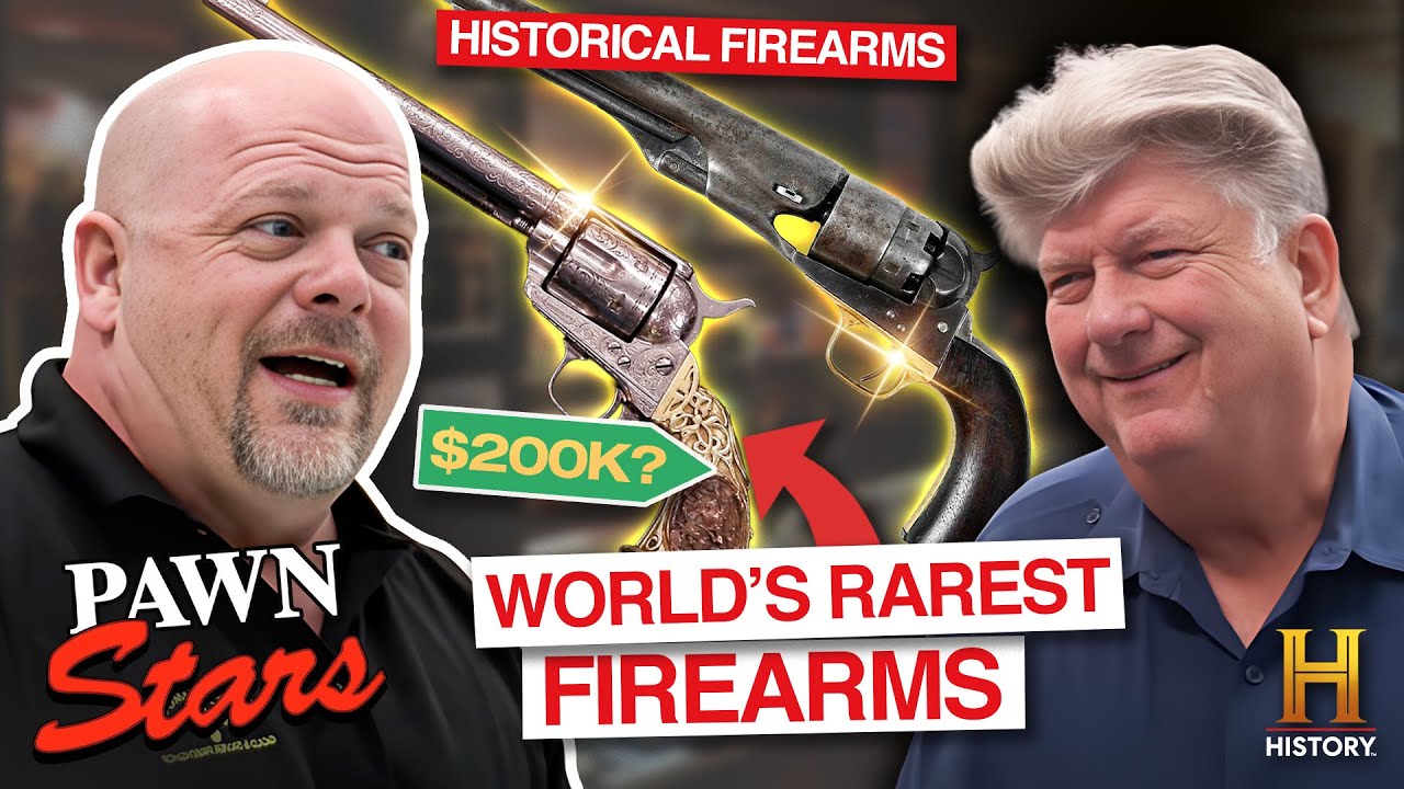 Pawn Stars: 17 RARE & EXPENSIVE GUNS | History