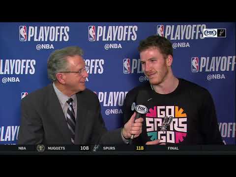 Jakob Poeltl Postgame Interview on Fox Sports Southwest