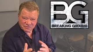 William Shatner on being the voice that brings Breaking Ground to life