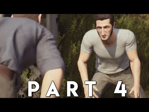 A WAY OUT Walkthrough Gameplay Part 4 - FUGITIVES (PS4 Pro)