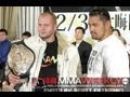 Friday Flashback Face Offs At Pride Shockwave 2006 Press Conference